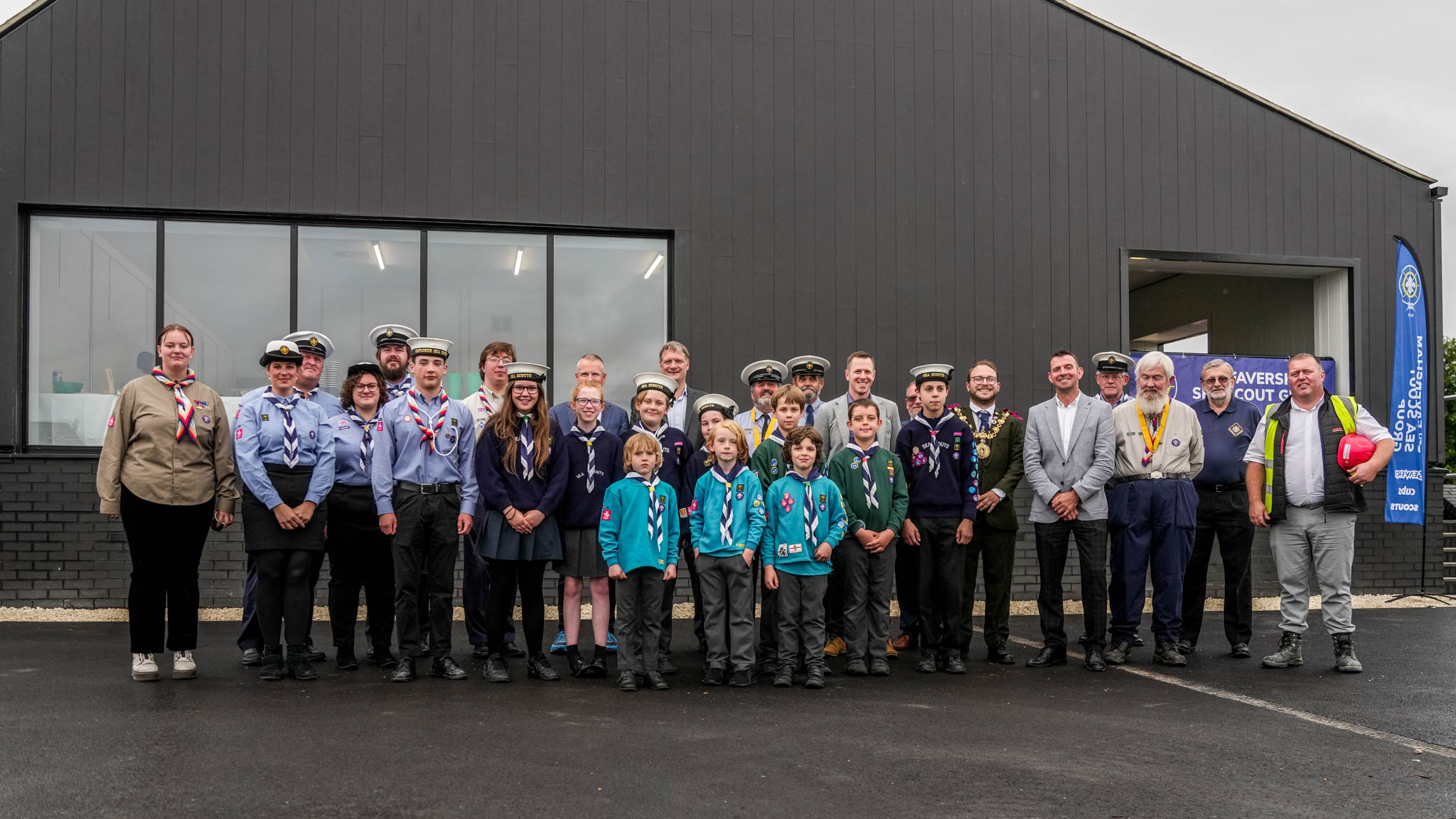 Sea Scouts move into new waterside home